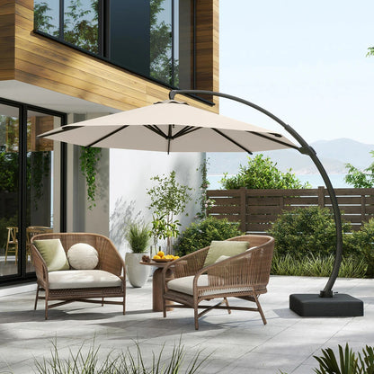Patio Kingdom cantilever umbrella