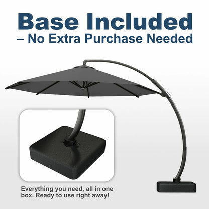 Patio Kingdom cantilever umbrella