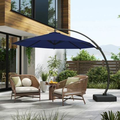 Patio Kingdom cantilever umbrella