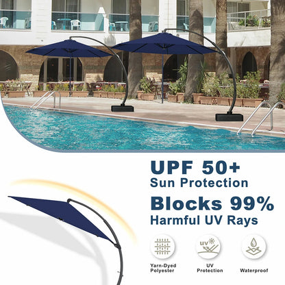 Patio Kingdom cantilever umbrella