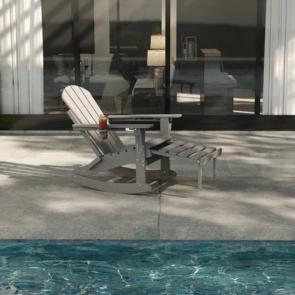 Multifunctional Adirondack Rocking Chair