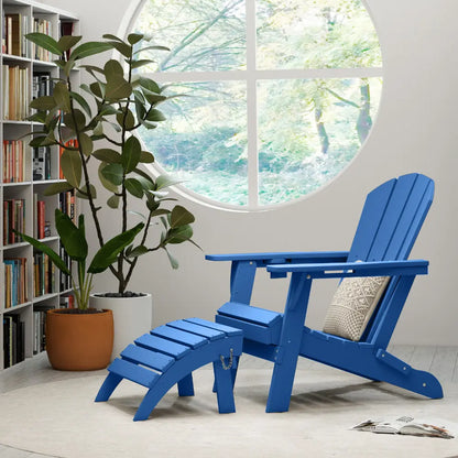 patio kingdom footrest navy blue
