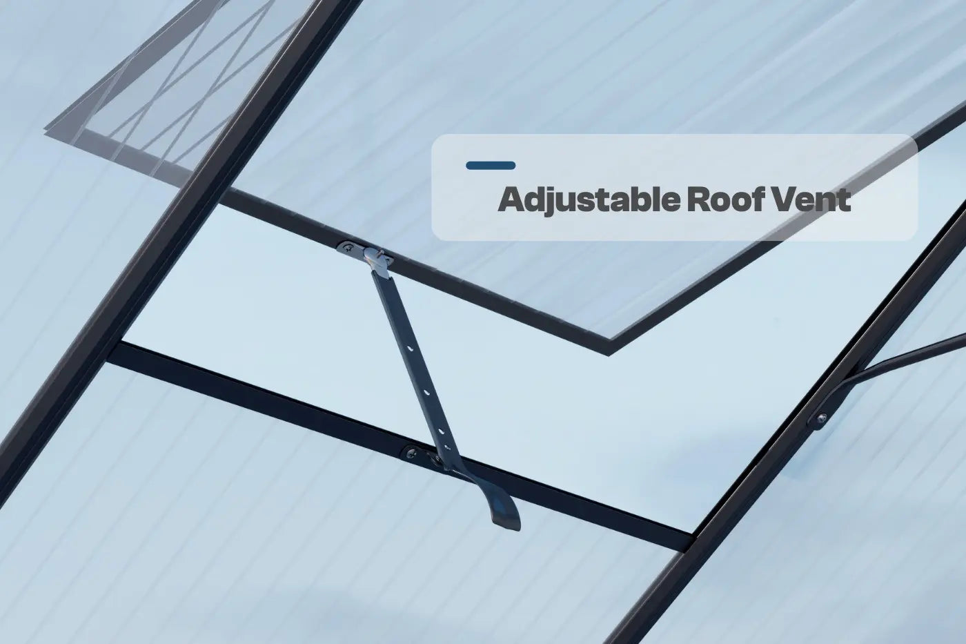 Polycarbonate Greenhouse with Aluminum Frame