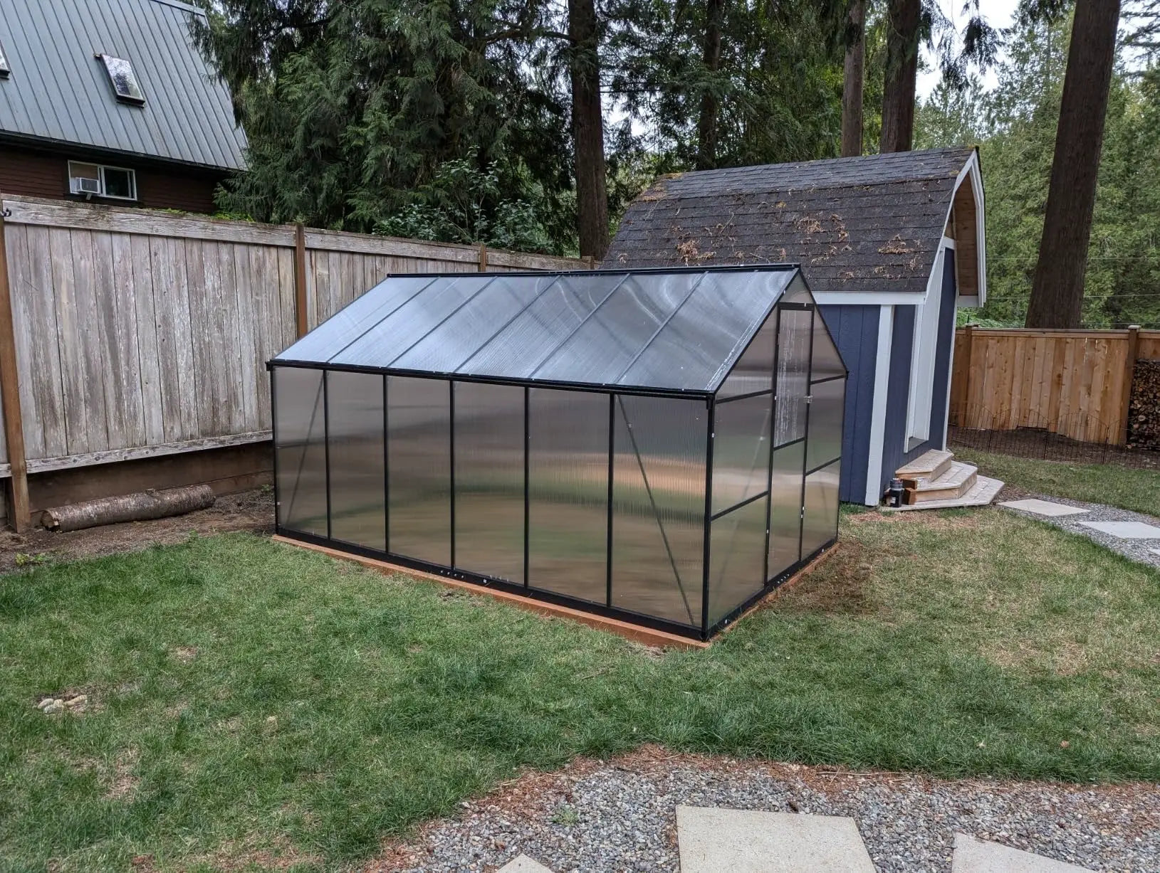 Polycarbonate Greenhouse with Aluminum Frame