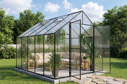 Polycarbonate Greenhouse with Aluminum Frame