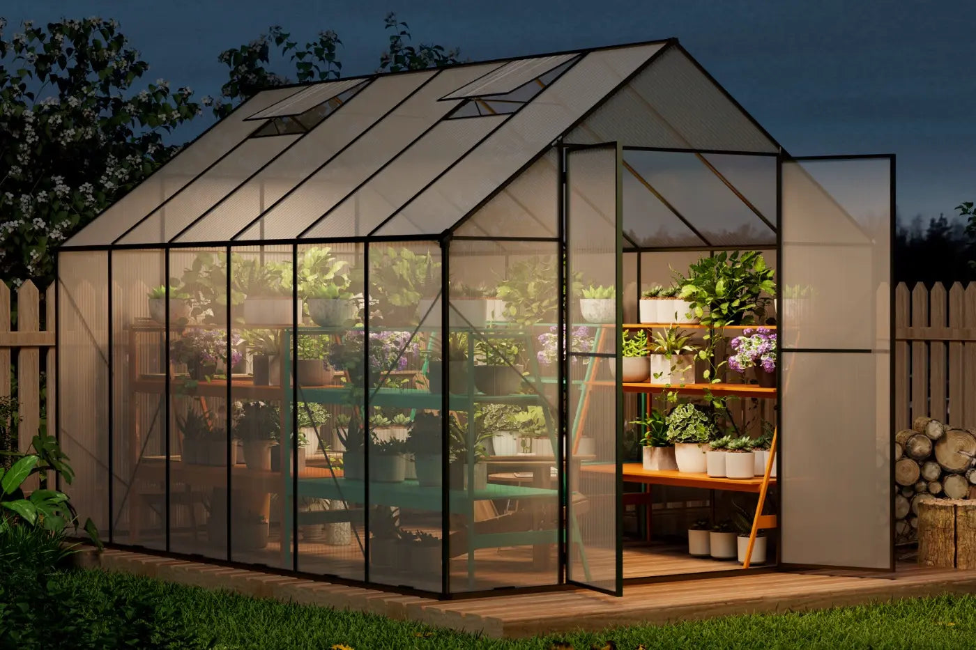 Patio Kingdom greenhouse 8*12