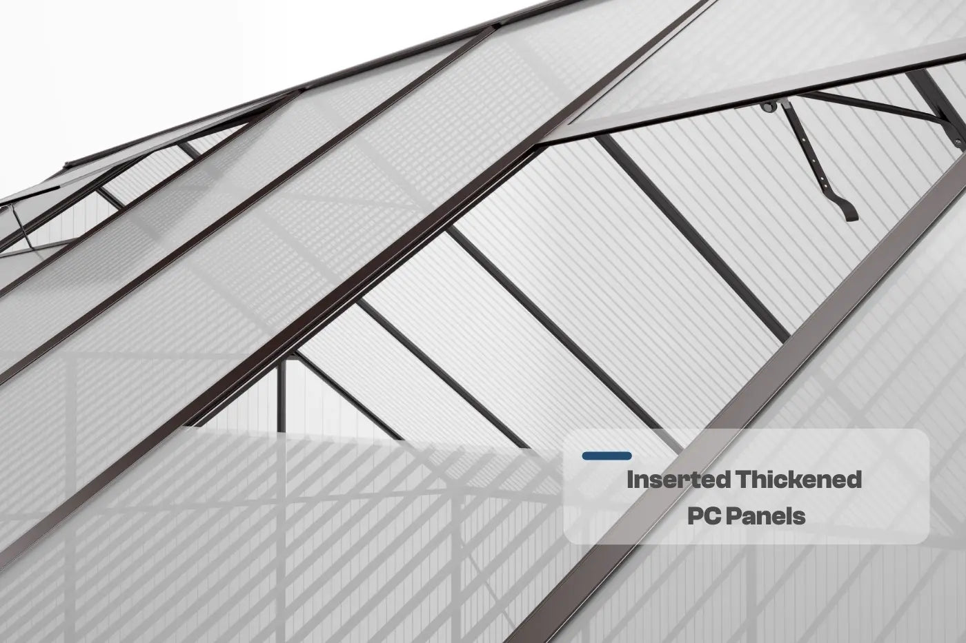 Polycarbonate Greenhouse with Aluminum Frame