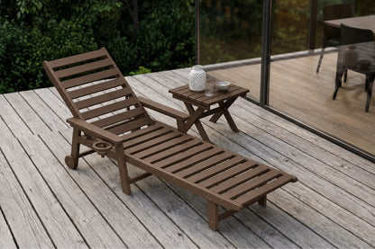 HDPE Outdoor Lounge Chair
