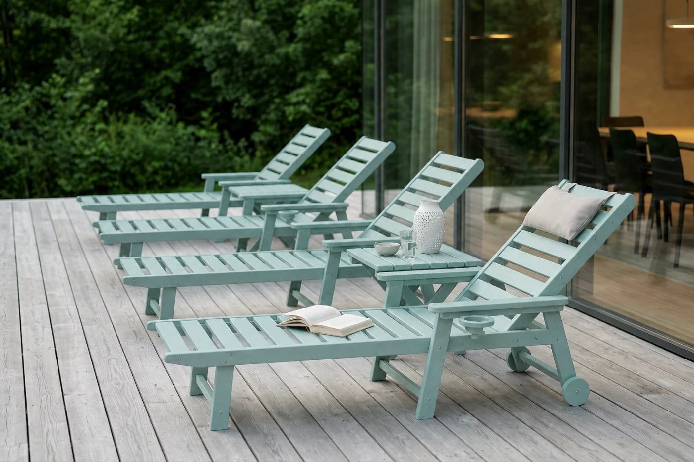 HDPE Outdoor Lounge Chair