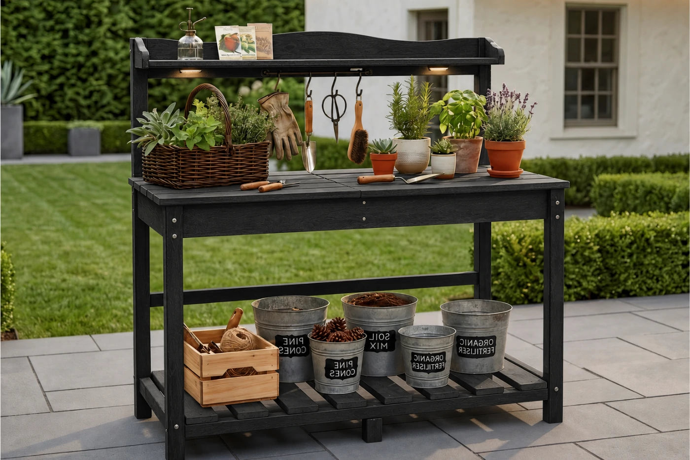 HDPE Outdoor Potting Bench