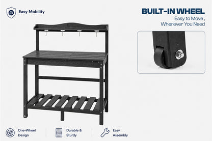 HDPE Outdoor Potting Bench