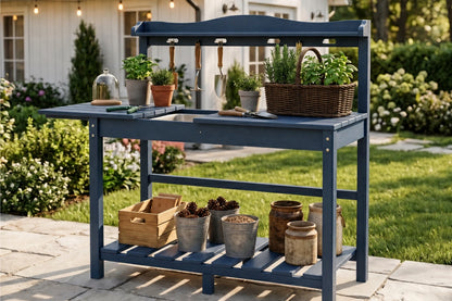 HDPE Outdoor Potting Bench
