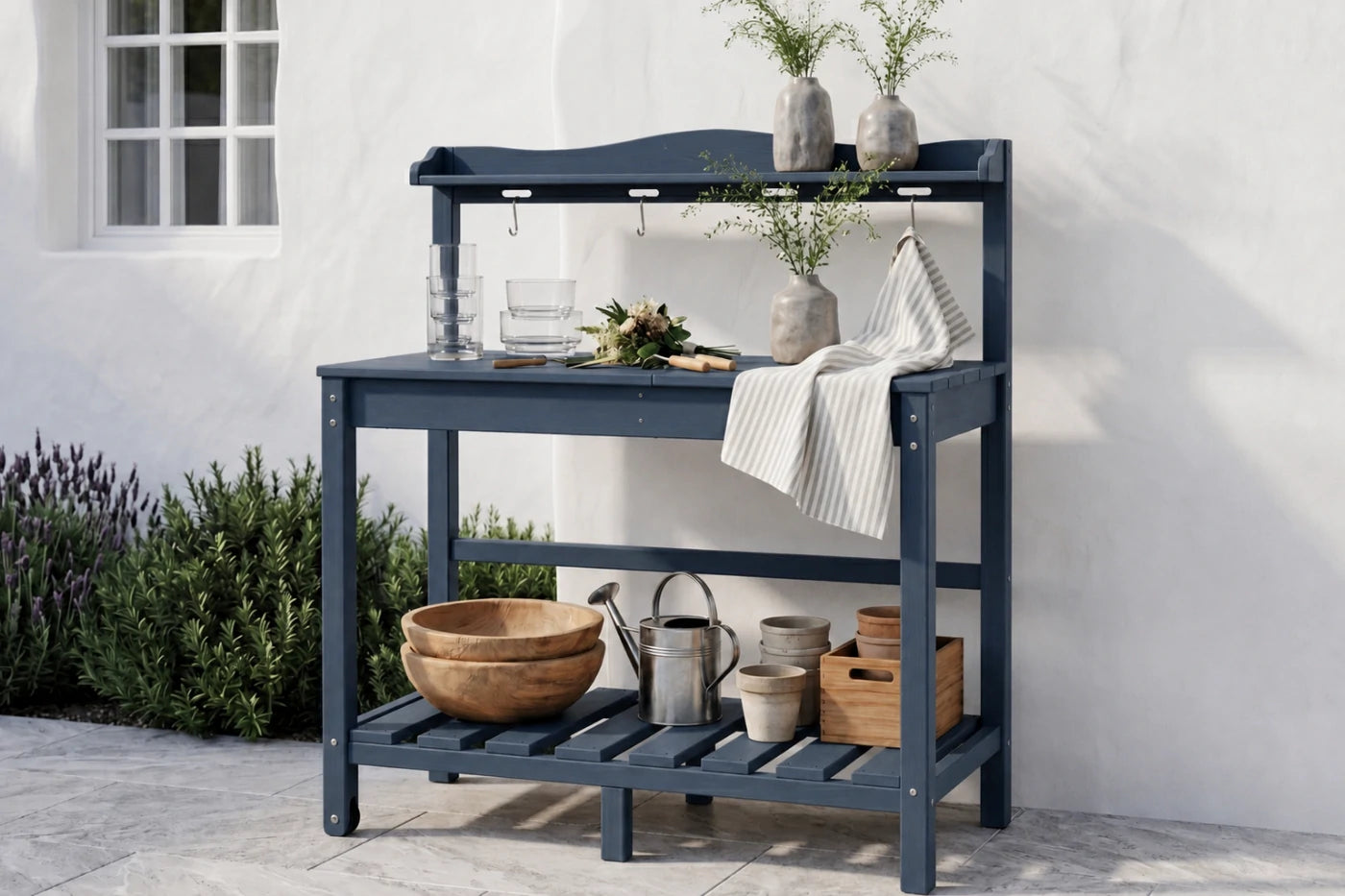 HDPE Outdoor Potting Bench