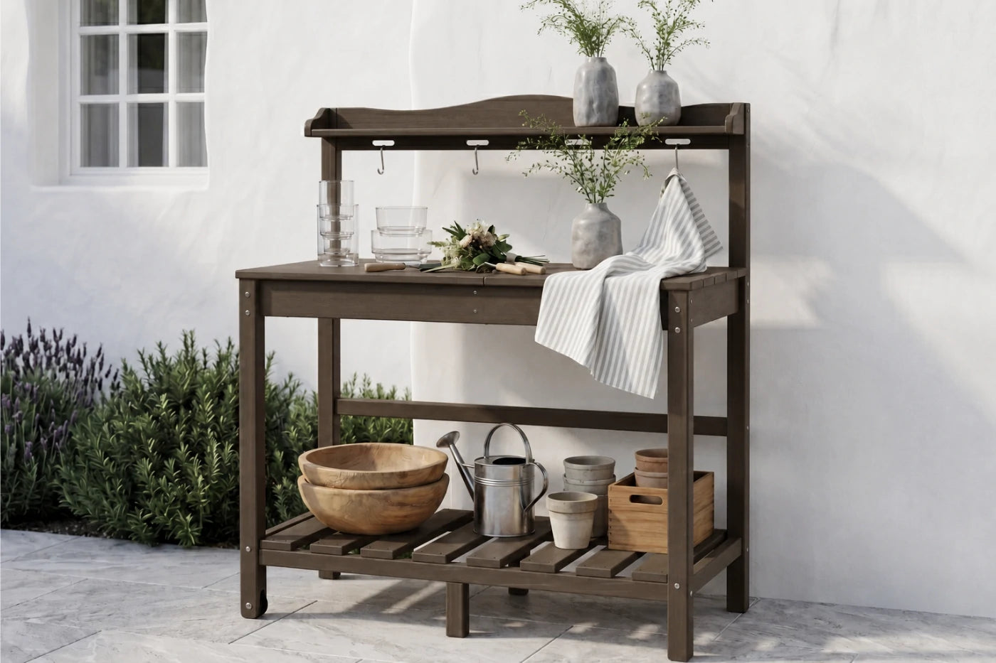 HDPE Outdoor Potting Bench