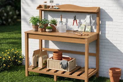 HDPE Outdoor Potting Bench