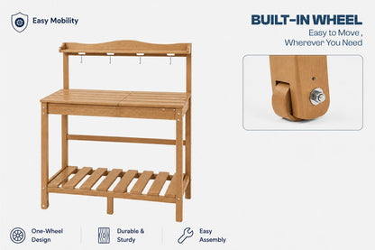 HDPE Outdoor Potting Bench
