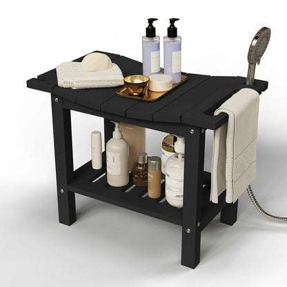 Patio Kingdom HDPE shower bench
