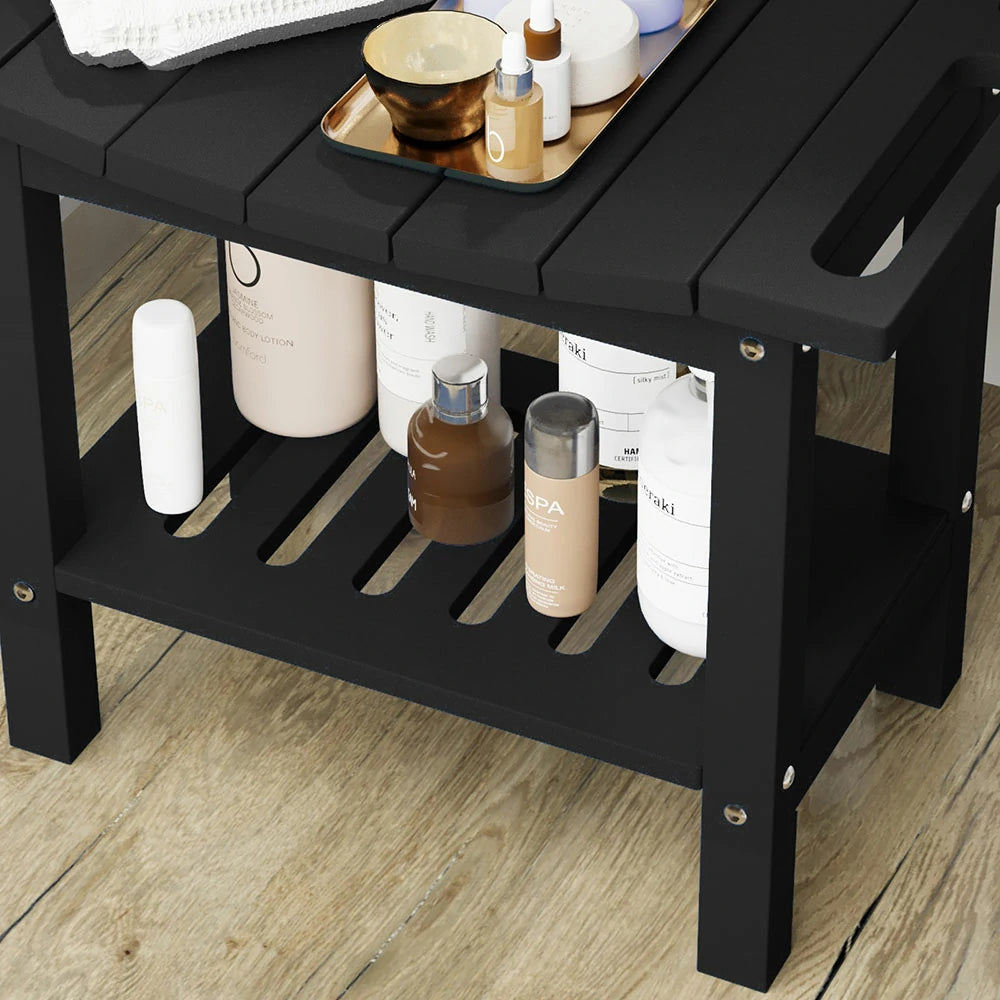 Patio Kingdom HDPE shower bench