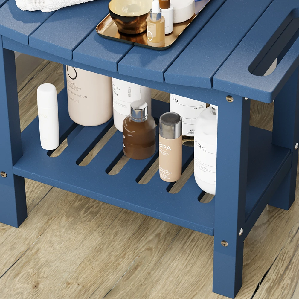 Patio Kingdom HDPE shower bench