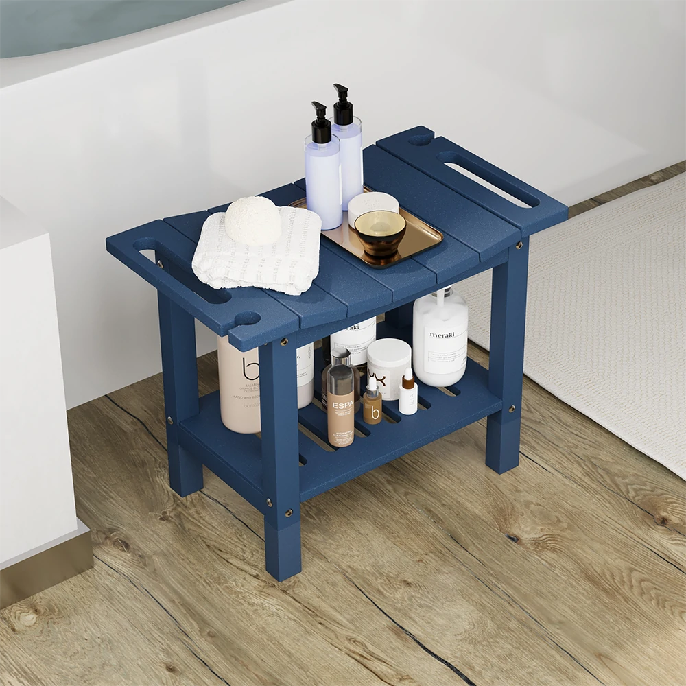 Patio Kingdom HDPE shower bench