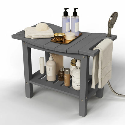 Patio Kingdom HDPE shower bench