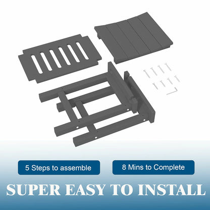 Patio Kingdom HDPE shower bench