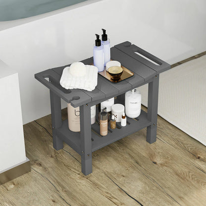 Patio Kingdom HDPE shower bench