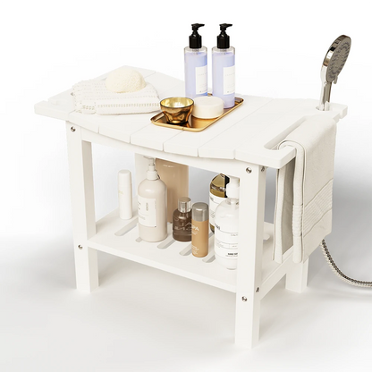 Patio Kingdom HDPE shower bench