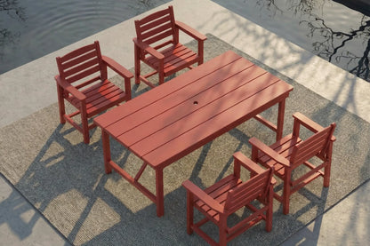 HDPE Outdoor Dining Set