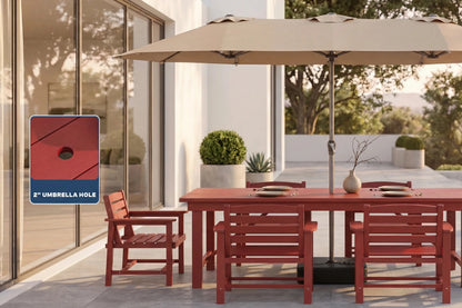 HDPE Outdoor Dining Set