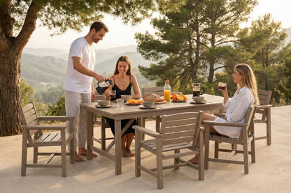 HDPE Outdoor Dining Set