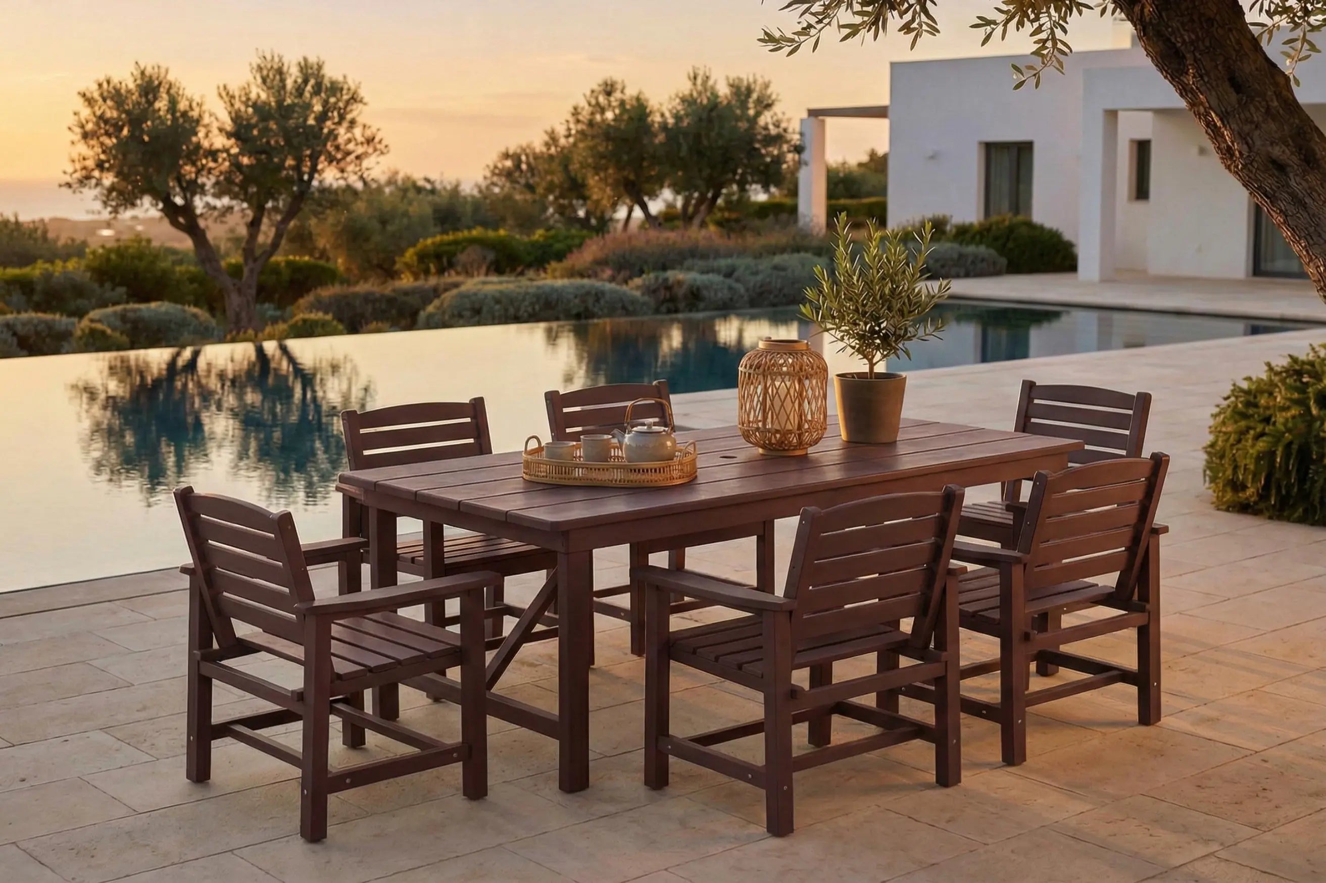 HDPE Outdoor Dining Set