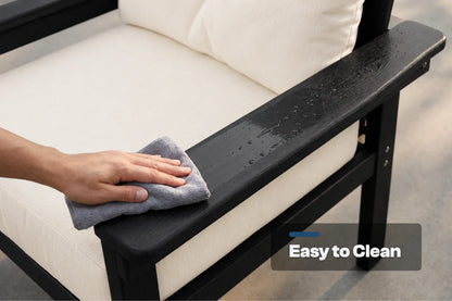 HDPE Sectional Patio Couch Set