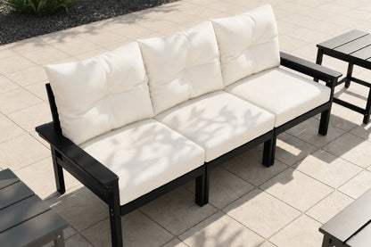 HDPE Sectional Patio Couch Set