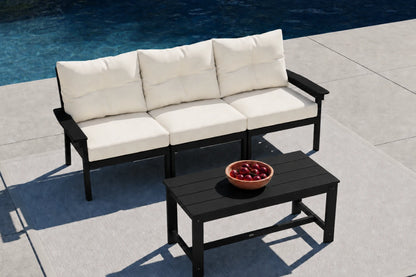 HDPE Sectional Patio Couch Set