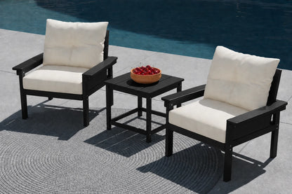 HDPE Sectional Patio Couch Set
