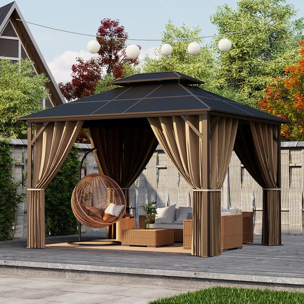 Patio Kingdom hardtop gazebo