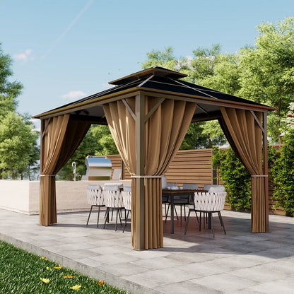 Patio Kingdom hardtop gazebo