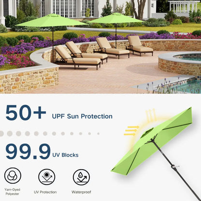 patio kingdom rectangular patio umbrella