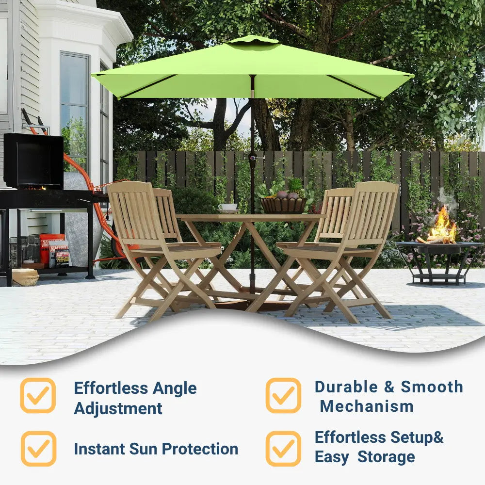patio kingdom rectangular patio umbrella