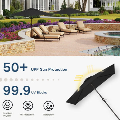patio kingdom rectangular patio umbrella