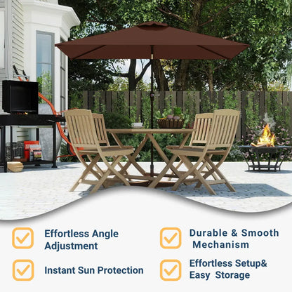 patio kingdom rectangular patio umbrella