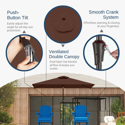 patio kingdom rectangular patio umbrella