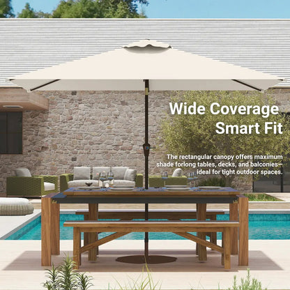 patio kingdom rectangular patio umbrella