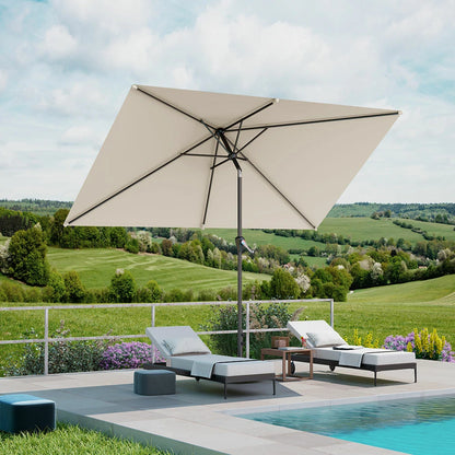 patio kingdom rectangular patio umbrella