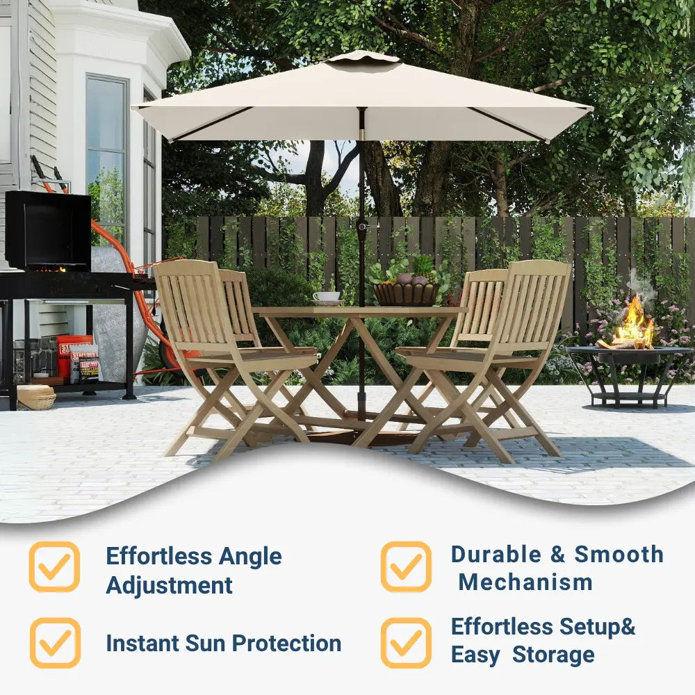 patio kingdom rectangular patio umbrella