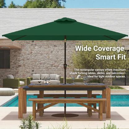 patio kingdom rectangular patio umbrella