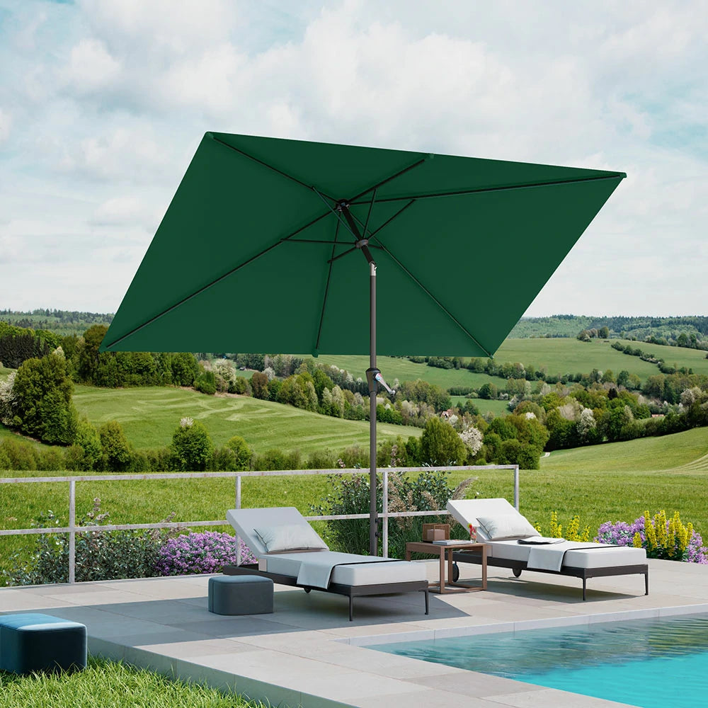 patio kingdom rectangular patio umbrella