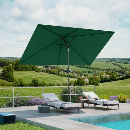 patio kingdom rectangular patio umbrella