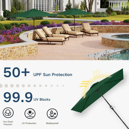 patio kingdom rectangular patio umbrella